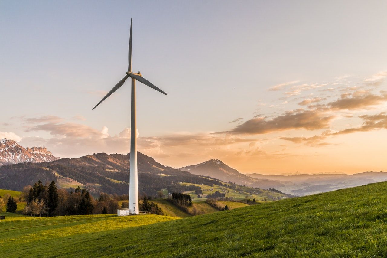 ESG sustainable energy wind turbine
