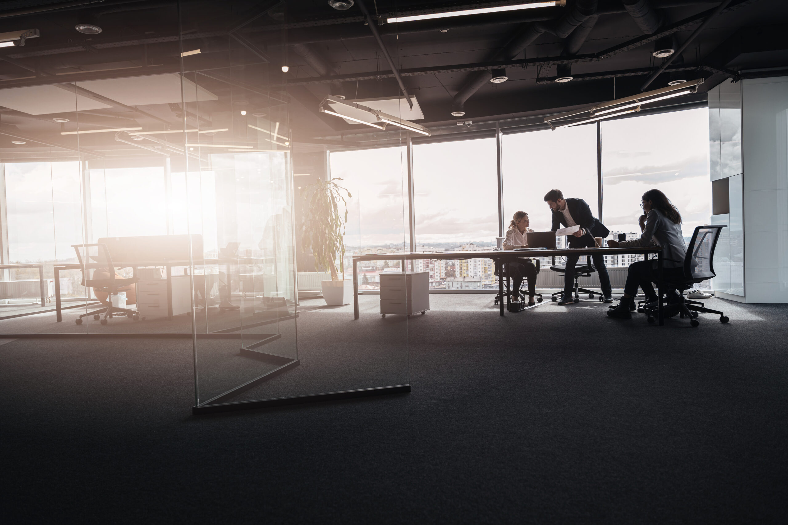 board room meeting